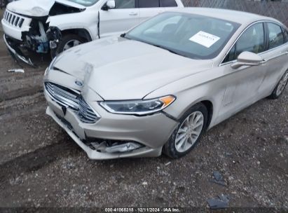 Lot #3050077164 2017 FORD FUSION HYBRID SE