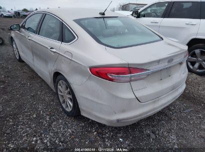 Lot #3050077164 2017 FORD FUSION HYBRID SE