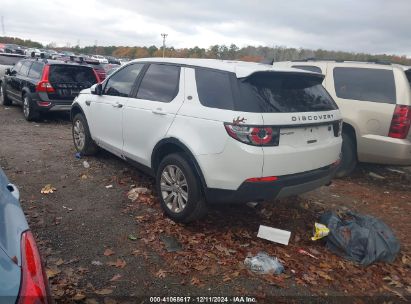 Lot #3056066598 2017 LAND ROVER DISCOVERY SPORT SE