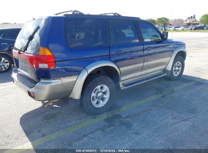 Lot #3034049726 1999 MITSUBISHI MONTERO SPORT LTD