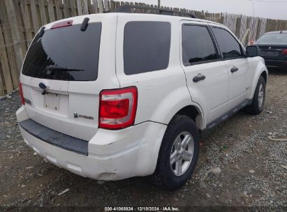 Lot #3035707666 2009 FORD ESCAPE HYBRID LIMITED