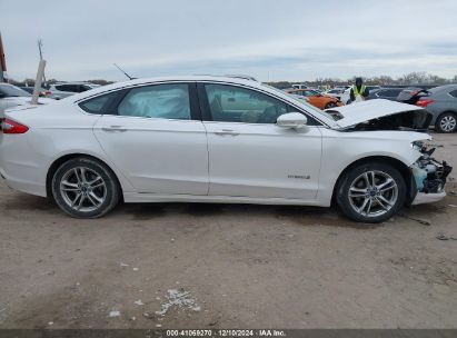 Lot #3045358712 2016 FORD FUSION HYBRID TITANIUM