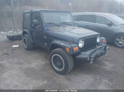 Lot #3035079984 2006 JEEP WRANGLER X