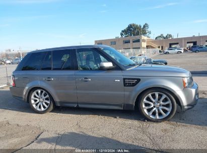 Lot #3037531877 2013 LAND ROVER RANGE ROVER SPORT HSE