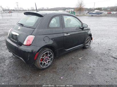 Lot #3052071910 2013 FIAT 500 TURBO