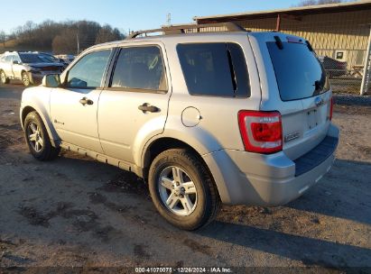 Lot #3050077150 2009 FORD ESCAPE HYBRID LIMITED