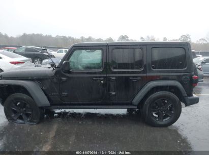 Lot #3056066555 2020 JEEP WRANGLER UNLIMITED SPORT ALTITUDE 4X4