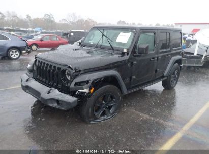 Lot #3056066555 2020 JEEP WRANGLER UNLIMITED SPORT ALTITUDE 4X4