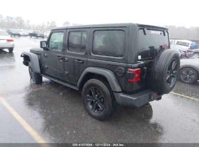 Lot #3056066555 2020 JEEP WRANGLER UNLIMITED SPORT ALTITUDE 4X4