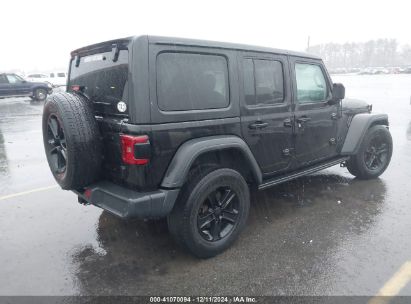 Lot #3056066555 2020 JEEP WRANGLER UNLIMITED SPORT ALTITUDE 4X4