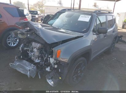 Lot #3046372953 2021 JEEP RENEGADE SPORT FWD