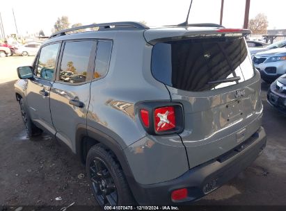 Lot #3046372953 2021 JEEP RENEGADE SPORT FWD