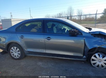 Lot #3034049669 2015 VOLKSWAGEN JETTA 2.0L S