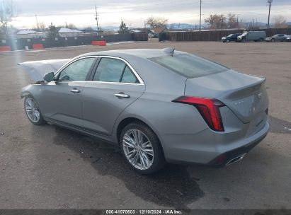 Lot #3046370785 2024 CADILLAC CT4 PREMIUM LUXURY