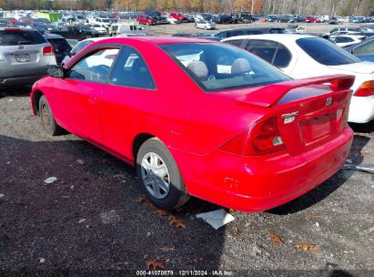 Lot #3034049662 2003 HONDA CIVIC LX