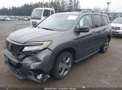 Lot #3034472514 2021 HONDA PASSPORT AWD TOURING