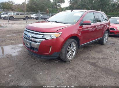 Lot #3046375842 2013 FORD EDGE LIMITED