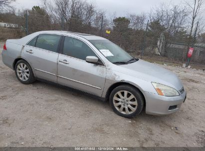 Lot #3045358694 2007 HONDA ACCORD 3.0 SE