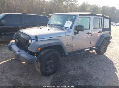 Lot #3056066717 2016 JEEP WRANGLER UNLIMITED SPORT