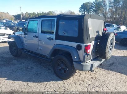 Lot #3056066717 2016 JEEP WRANGLER UNLIMITED SPORT