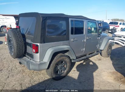 Lot #3056066717 2016 JEEP WRANGLER UNLIMITED SPORT