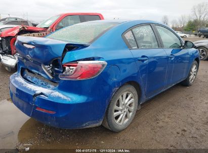 Lot #3056066706 2012 MAZDA MAZDA3 I TOURING