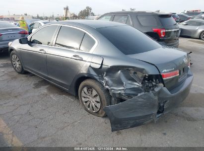 Lot #3034472516 2012 HONDA ACCORD 2.4 LX