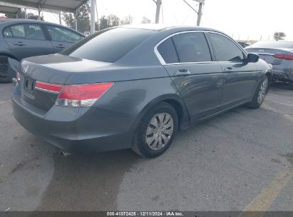 Lot #3034472516 2012 HONDA ACCORD 2.4 LX