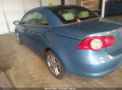 Lot #3037528939 2009 VOLKSWAGEN EOS LUX