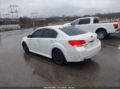 Lot #3047411987 2011 SUBARU LEGACY 2.5I