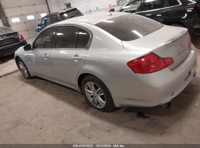 Lot #3035079944 2011 INFINITI G25X