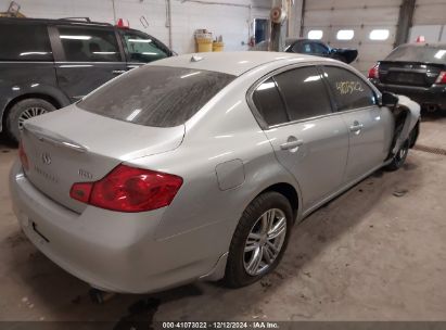 Lot #3035079944 2011 INFINITI G25X