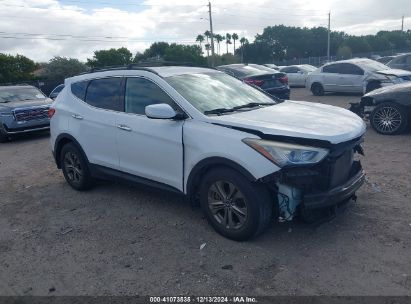 Lot #3050077087 2014 HYUNDAI SANTA FE SPORT 2.4L