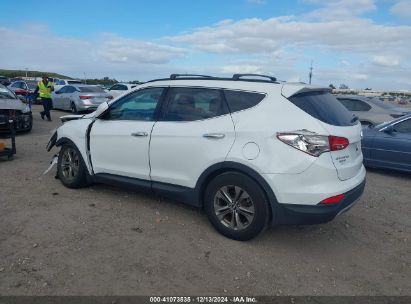 Lot #3050077087 2014 HYUNDAI SANTA FE SPORT 2.4L