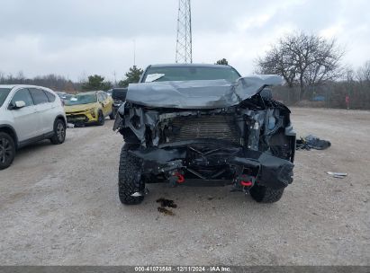 Lot #3052079863 2020 CHEVROLET SILVERADO 1500 4WD  SHORT BED CUSTOM TRAIL BOSS