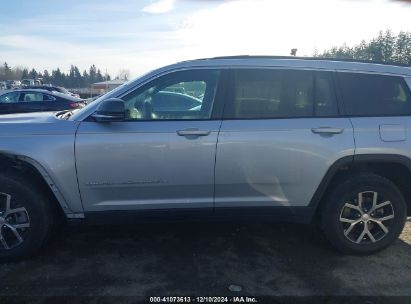 Lot #3050073310 2024 JEEP GRAND CHEROKEE L LIMITED 4X4