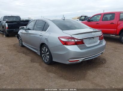 Lot #3054286247 2017 HONDA ACCORD HYBRID TOURING