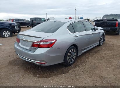 Lot #3054286247 2017 HONDA ACCORD HYBRID TOURING