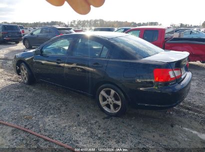 Lot #3051081417 2009 MITSUBISHI GALANT ES/SPORT EDITION