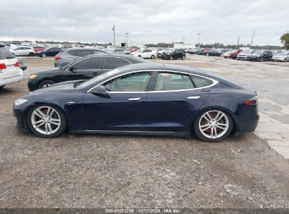 Lot #3034049643 2013 TESLA MODEL S