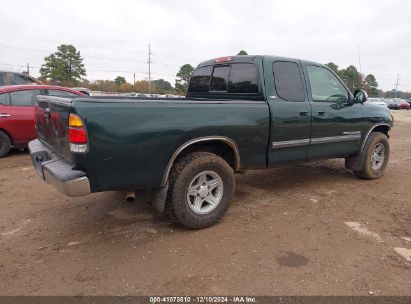 Lot #3035079939 2000 TOYOTA TUNDRA SR5