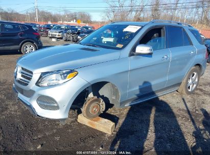 Lot #3056066641 2017 MERCEDES-BENZ GLE 350 4MATIC