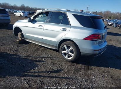 Lot #3056066641 2017 MERCEDES-BENZ GLE 350 4MATIC