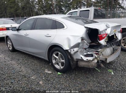 Lot #3035707890 2017 CHEVROLET MALIBU LS