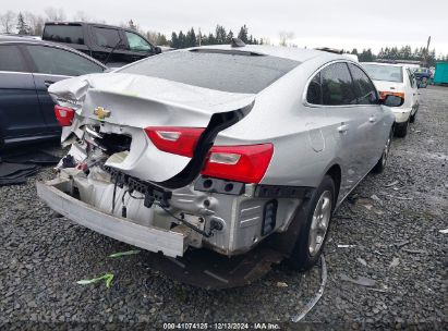 Lot #3035707890 2017 CHEVROLET MALIBU LS