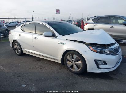 Lot #3035707886 2014 KIA OPTIMA HYBRID EX