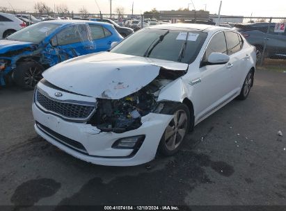 Lot #3035707886 2014 KIA OPTIMA HYBRID EX