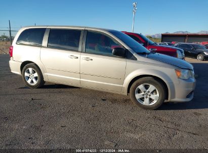 Lot #3035089087 2013 DODGE GRAND CARAVAN SE