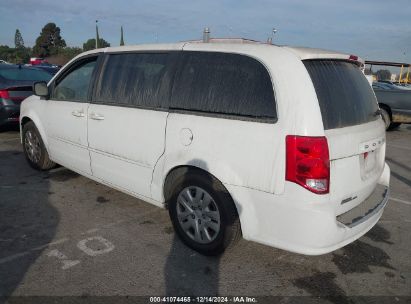 Lot #3055287261 2016 DODGE GRAND CARAVAN SE