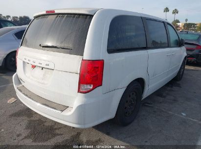 Lot #3055287261 2016 DODGE GRAND CARAVAN SE